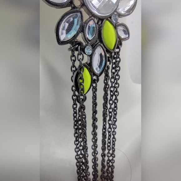 Fashion Boho Chic style Chain Link Fringe Dangle Drop Earrings - Picture 4 of 5